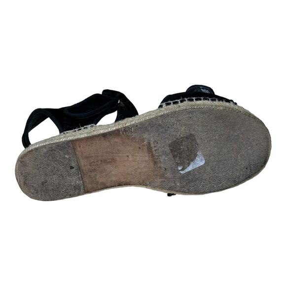 Celine Phoebe Velvet Espadrille Sandals - Picture 6 of 6